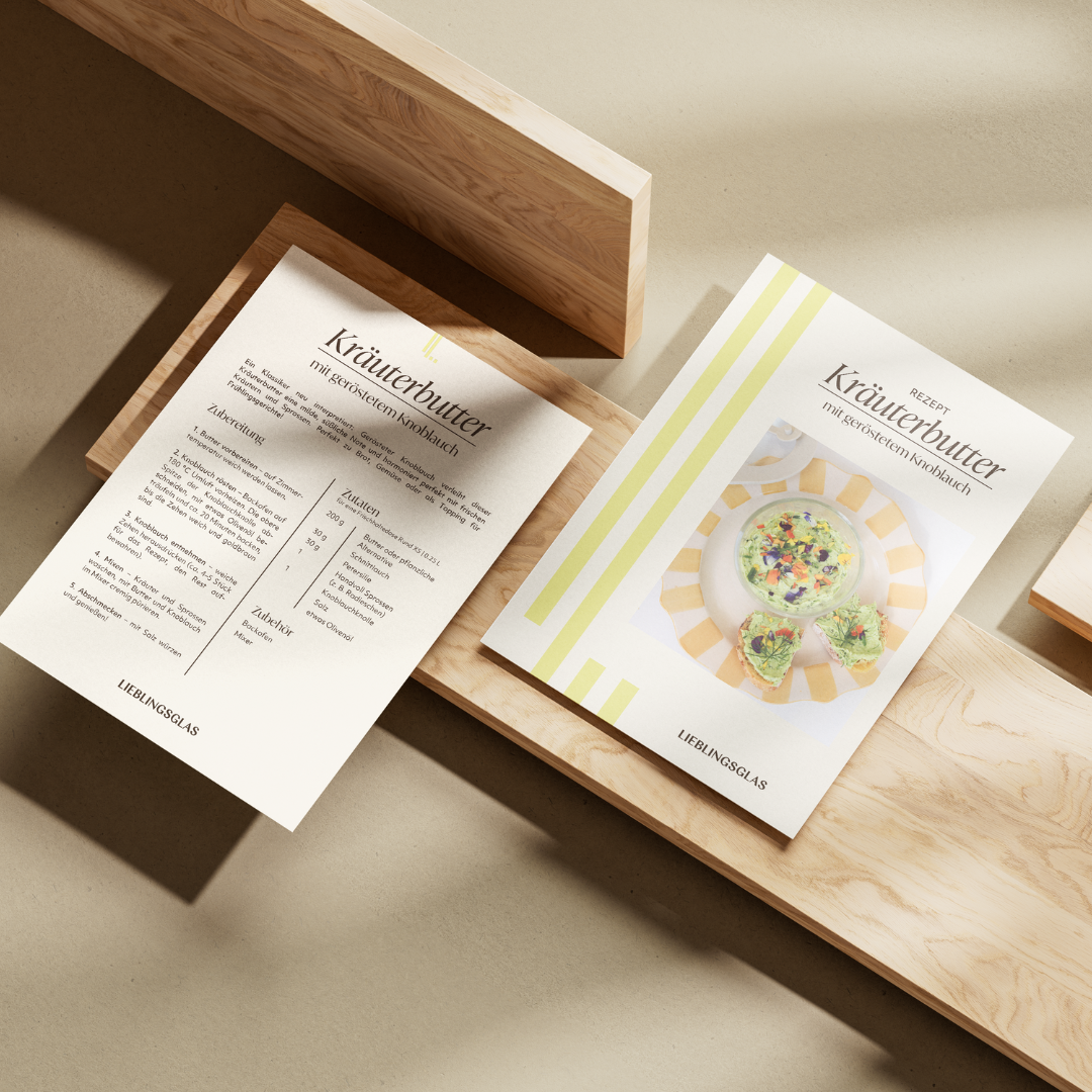 Rezeptkarte | Kräuterbutter