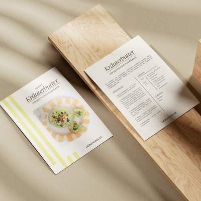 Rezeptkarte | Kräuterbutter